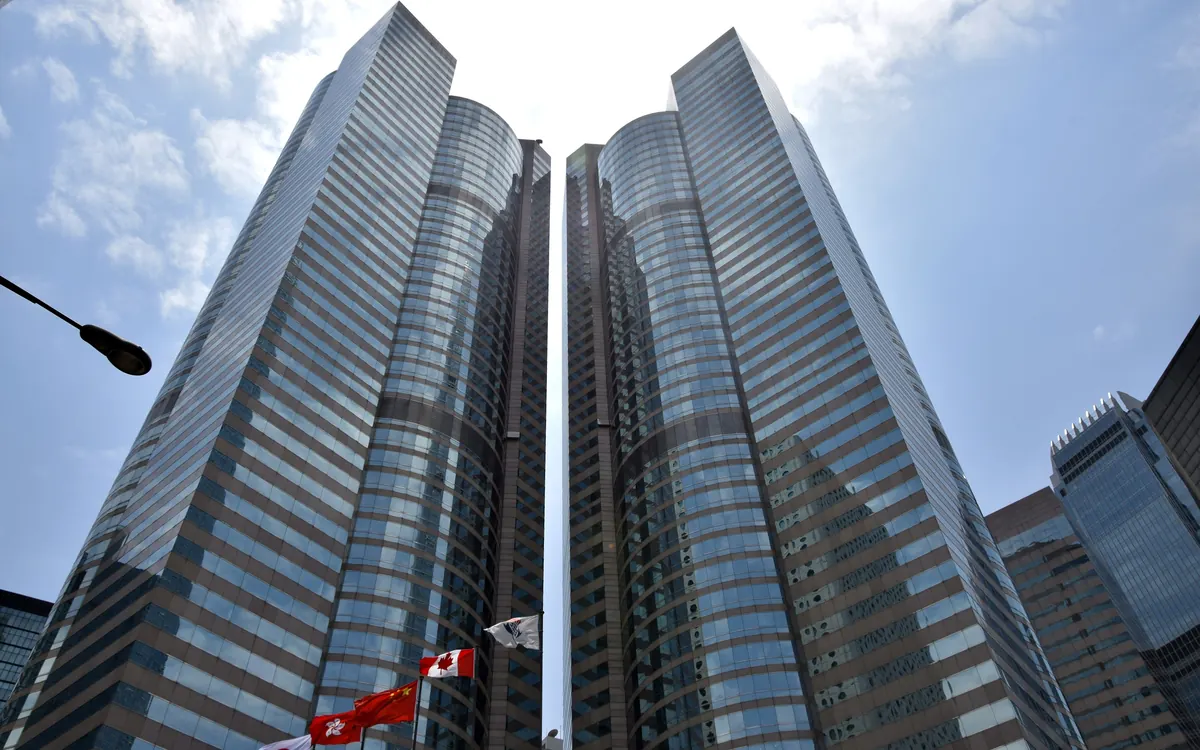 Exchange Square towers, home of the Hong Kong Stock Exchange, in Central, Hong Kong (illustrative photo)