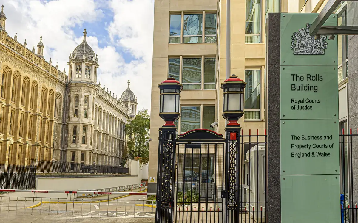 The Rolls Building, London home of England's business and commercial courts (illustrative photo)