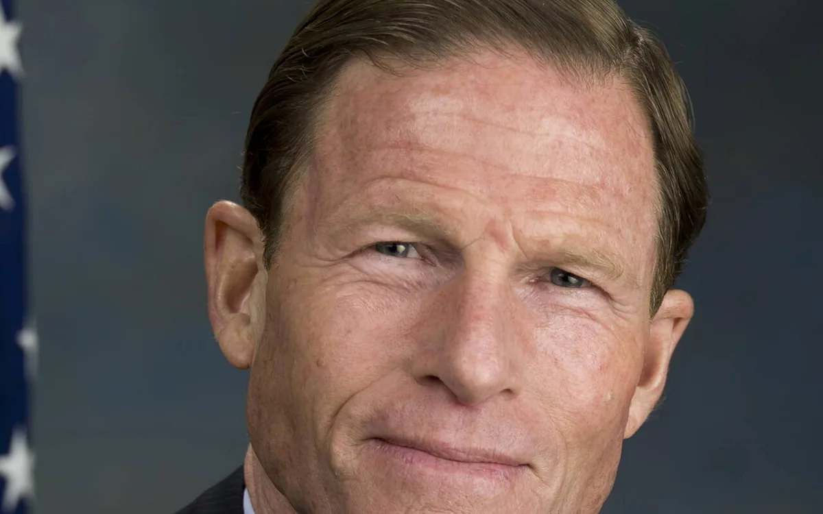 Official US Senate portrait of Senator Richard Blumenthal