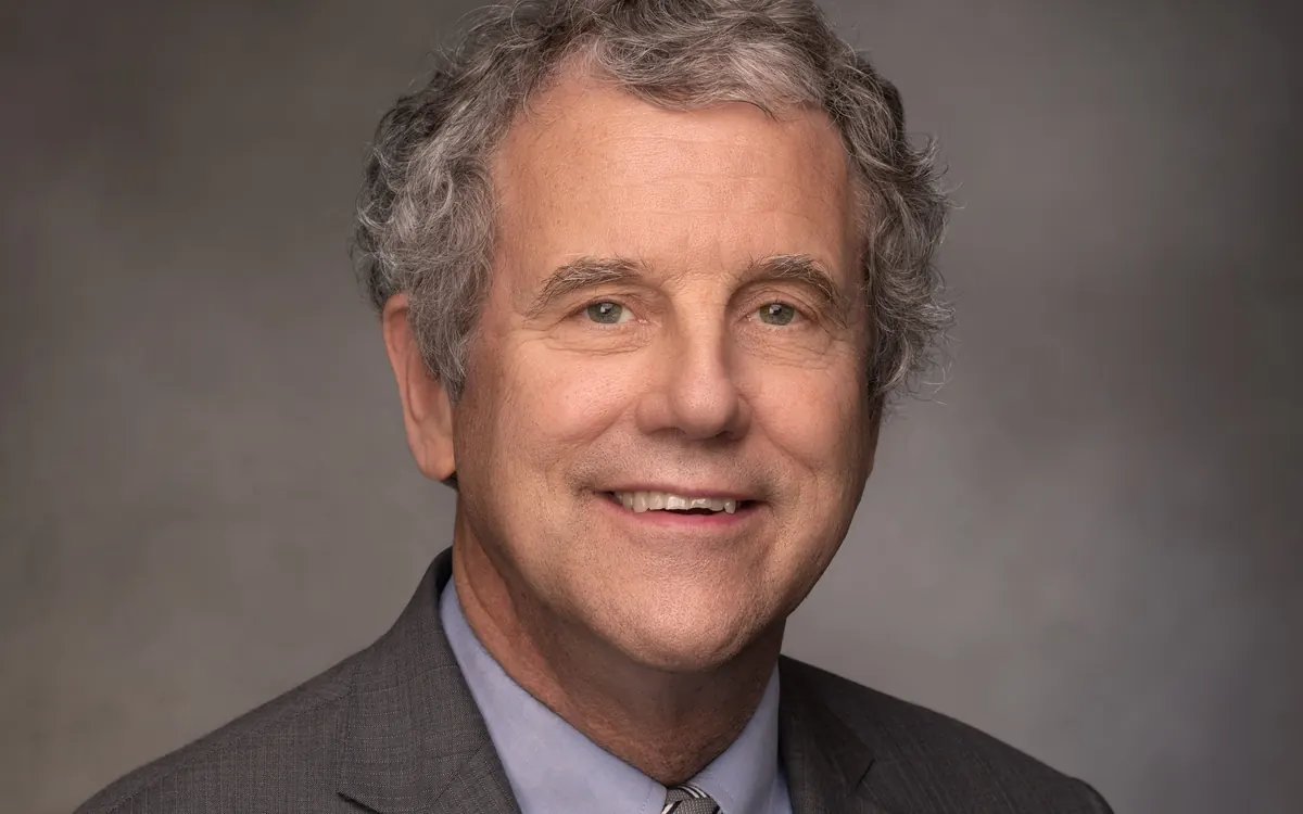 Official portrait of former US Senator Sherrod Brown of Ohio