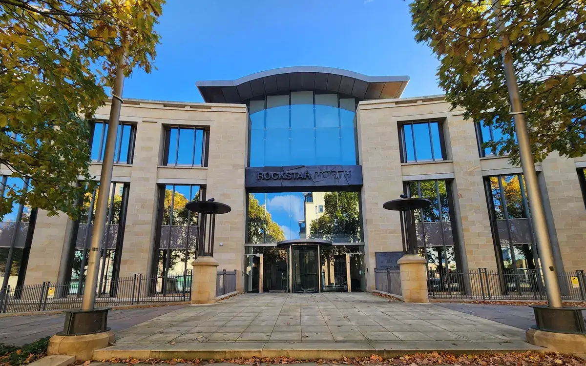 Rockstar North studio building in Edinburgh, where the Grand Theft Auto series is developed (illustrative photo)