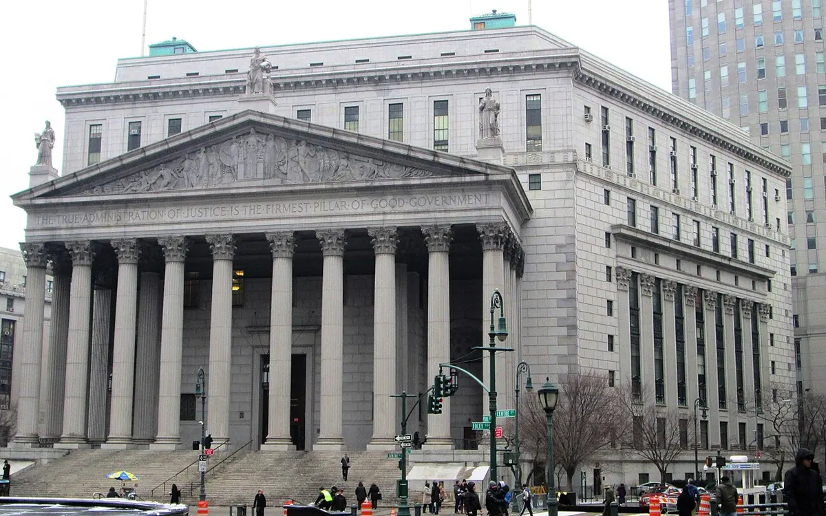 The New York State Supreme Court building at 60 Centre Street in Manhattan (illustrative photo)