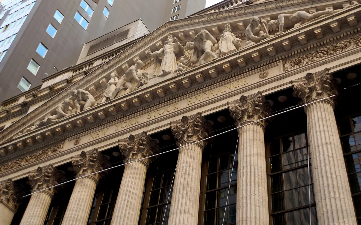 New York Stock Exchange Broad Street facade (illustrative photo)