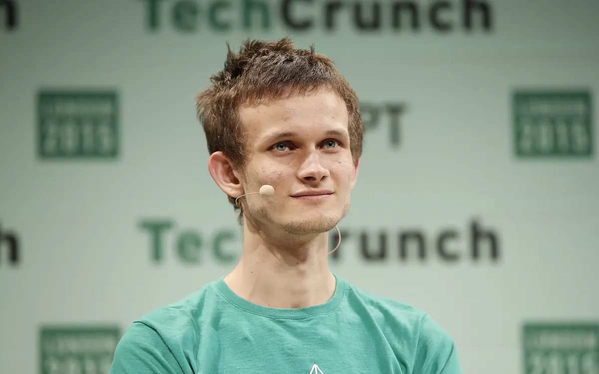 Ethereum co-founder Vitalik Buterin at TechCrunch Disrupt London